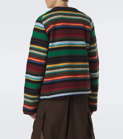 Sacai Pullover Aus Einem Wollgemisch In Multi