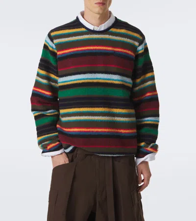 Sacai Pullover Aus Einem Wollgemisch In Multi