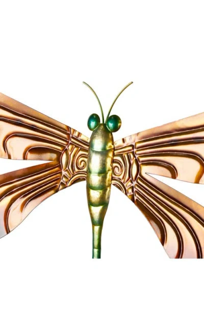 Ginger Birch Studio Dragonfly Wall Decor In Multi Colored