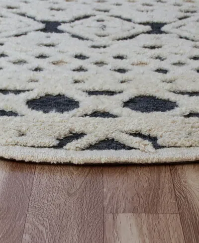 Lr Home Sinuous Modern Rug In Multi