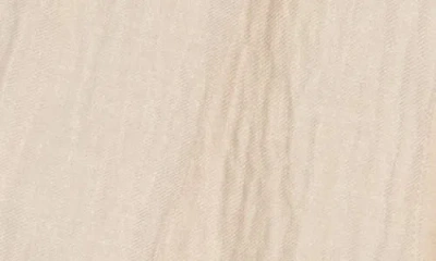 Max Studio Pleat Front Top In Neutral