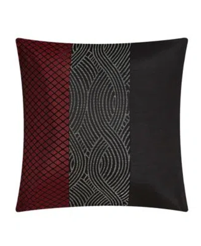 Stratford Park Corell Black 7 Pc. Comforter Sets In Black,red