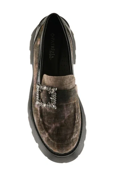 Patrizia By Spring Step Morhua Platform Loafer In Olive Multi