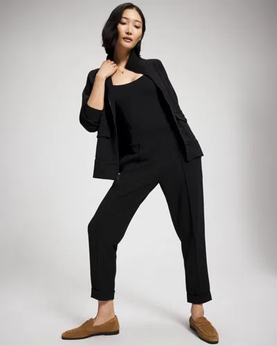 Soma Modern Modal Jacket In Black