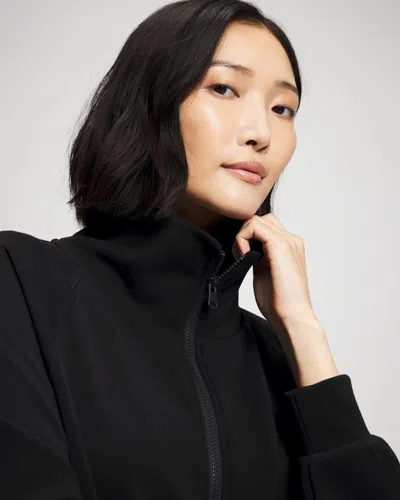 Soma Modern Modal Jacket In Black