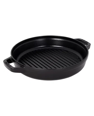 Staub Cast Iron 4-piece Stackable Set In Black