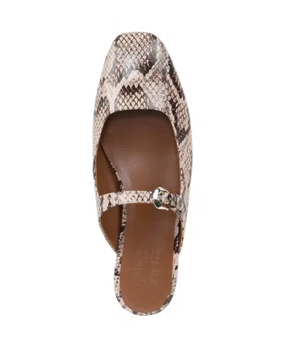 Naturalizer Wide Width Apple Mule In Animal Print