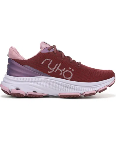 Ryka Devotion X Max Rs Sneaker In Burgundy