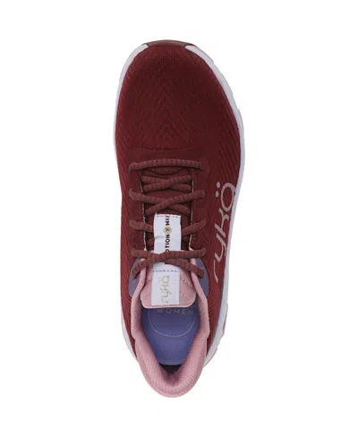Ryka Devotion X Max Rs Sneaker In Burgundy