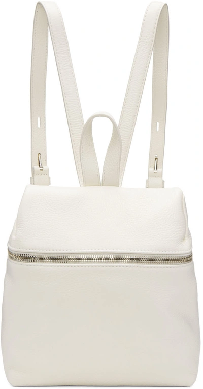 Kara Calfhair And Pebbled Leather Small Backpack