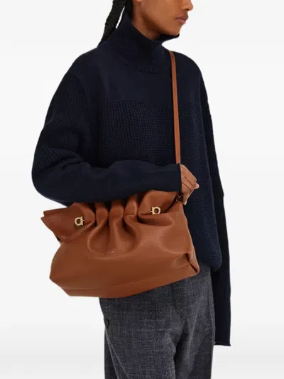 Ferragamo Soft-bag (m) In Blue