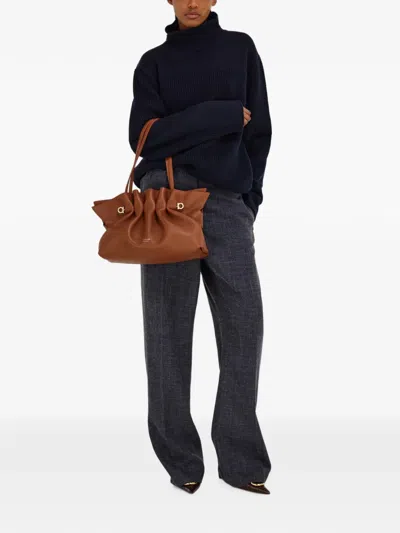 Ferragamo Soft-bag (m) In Blue