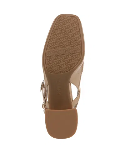 Sam & Libby Grace Mary Jane Pump In True Tan Patent