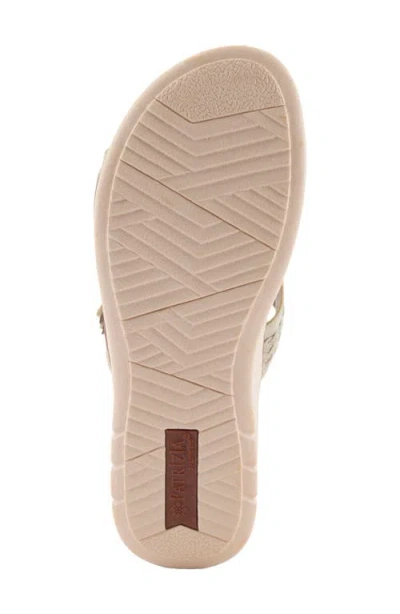 Patrizia By Spring Step Lisetta Slide Sandal In Bone Multi