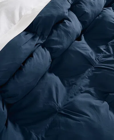Truly Soft Cloud Puffer 3 Piece Comforter Set, King In Navy