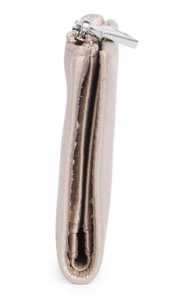 Aimee Sutton Bifold Wallet In Metallic Shell