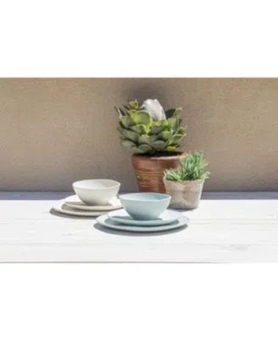 Abode Homewares Wheat Polypropylene Dinnerware Collection In Blue