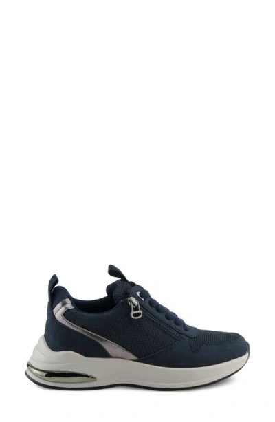 Patrizia By Spring Step Ursa Platform Sneaker In Navy