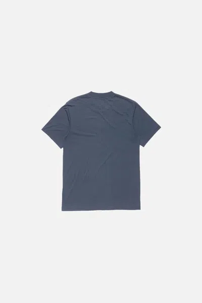 Acne Studios Graphic T-shirt In Blue