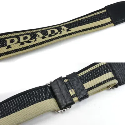 Pre-owned Prada Black Leather Shoulder Bag ()