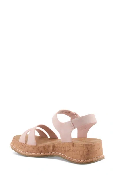 Patrizia By Spring Step Moniece Platform Wedge Sandal In Blush