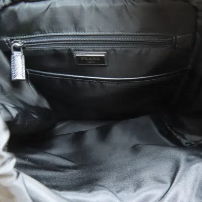 Pre-owned Prada Black Nylon Backpack ()