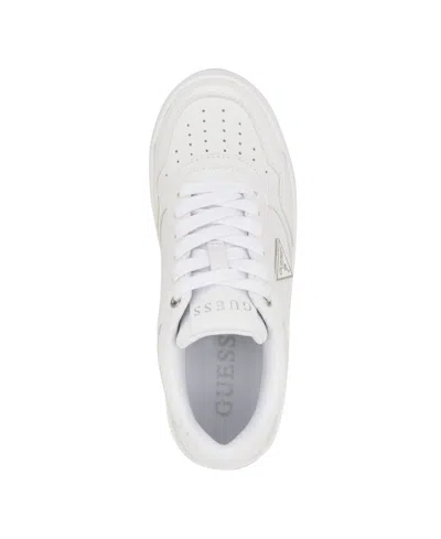 Guess Miram Platform Sneaker In White