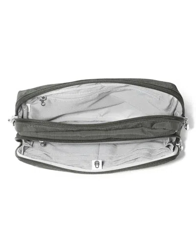 Baggallini Securtex Anti-theft Sling Belt Bag In Charcoal