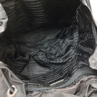 Pre-owned Prada Black Nylon Backpack ()
