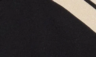 Palm Angels Logo Stripe Jacket In Black