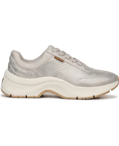 Dr. Scholl's Walk Mode Sneaker In Silver