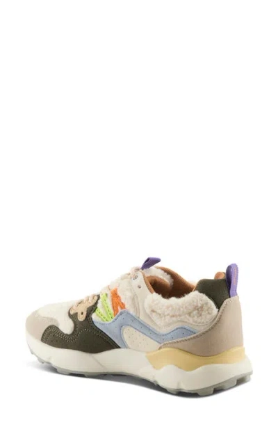 Patrizia By Spring Step Flying Colors Sneaker In Bone Multi