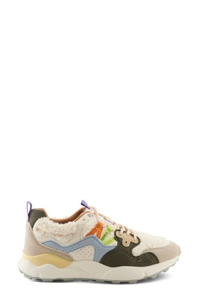Patrizia By Spring Step Flying Colors Sneaker In Bone Multi