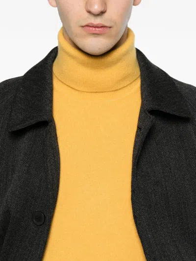 Sandro Turtleneck Sweater In White