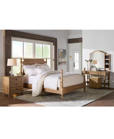 Macy's Willowmere King Bed, Created For . In Light Brown
