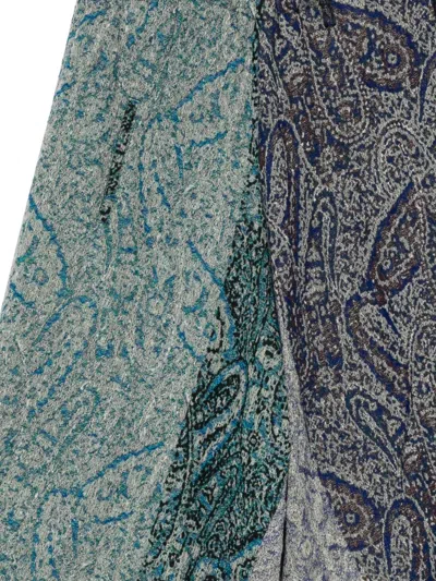 Y's Patterned Crop Trousers In Multi