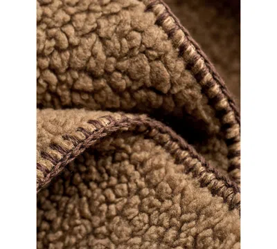 Ugg Sema Fluff Coat In Brown