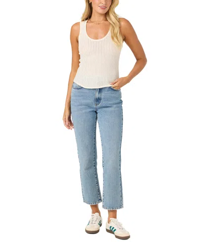 O'neill Caldwell Open Knit Tank In White