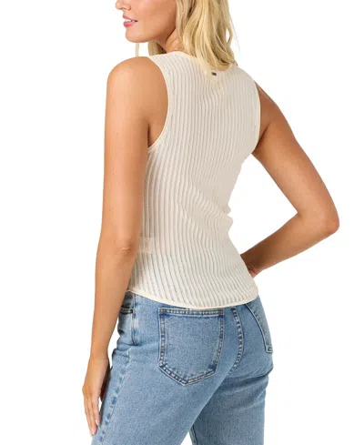 O'neill Caldwell Open Knit Tank In White