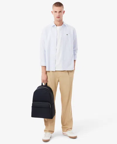 Lacoste Men's Adjustable Straps Backpack In Dark Blue
