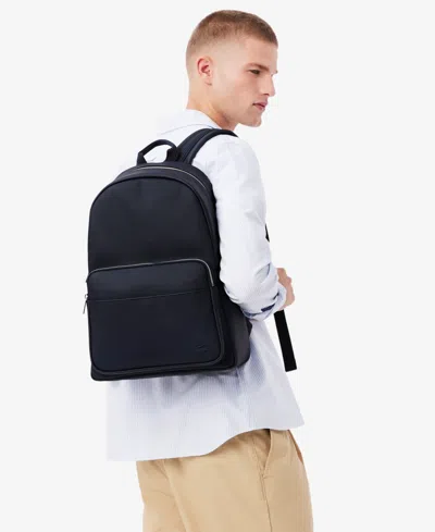 Lacoste Men's Adjustable Straps Backpack In Dark Blue