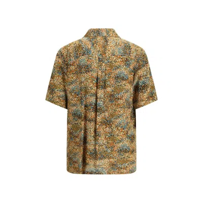 Saint Laurent Multicolor Viscose Pattern Shirt In Multi