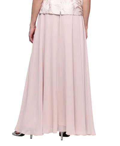 Alex Evenings Petite Long Pull-on Skirt In Multi