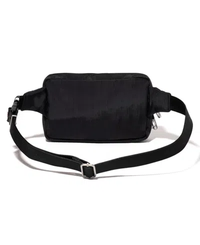 Baggallini Securtex Anti-theft Sling Belt Bag In Black