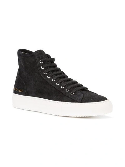 Shop Common Projects Lace Up Trainers