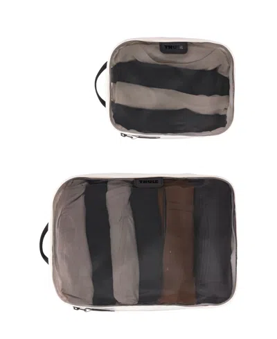 Thule Compression Packing Cube Set, 2-pack In White