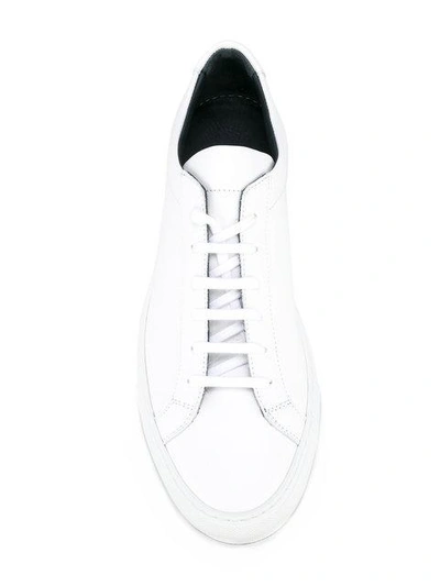 Shop Common Projects 'original Achilles Low' Sneakers - White