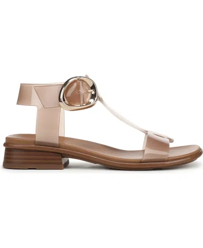 Naturalizer Brandy Stud Ankle Strap Sandal In Brown