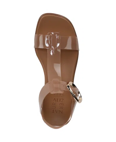 Naturalizer Brandy Stud Ankle Strap Sandal In Brown