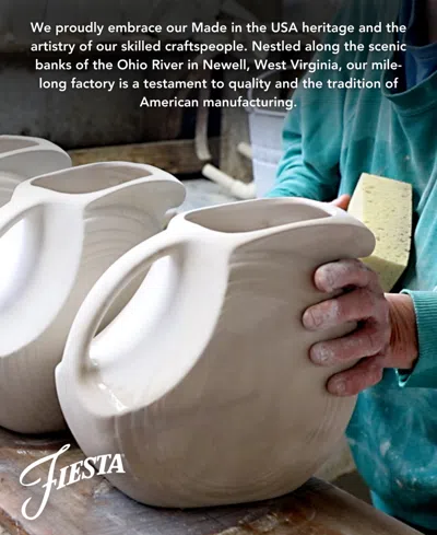 Fiesta 67 Oz. Large Disk Pitcher In Linen